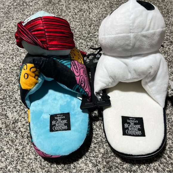 Nightmare Before Christmas Womens Slip On Slippers Size 9/10 - Picture 4 of 5